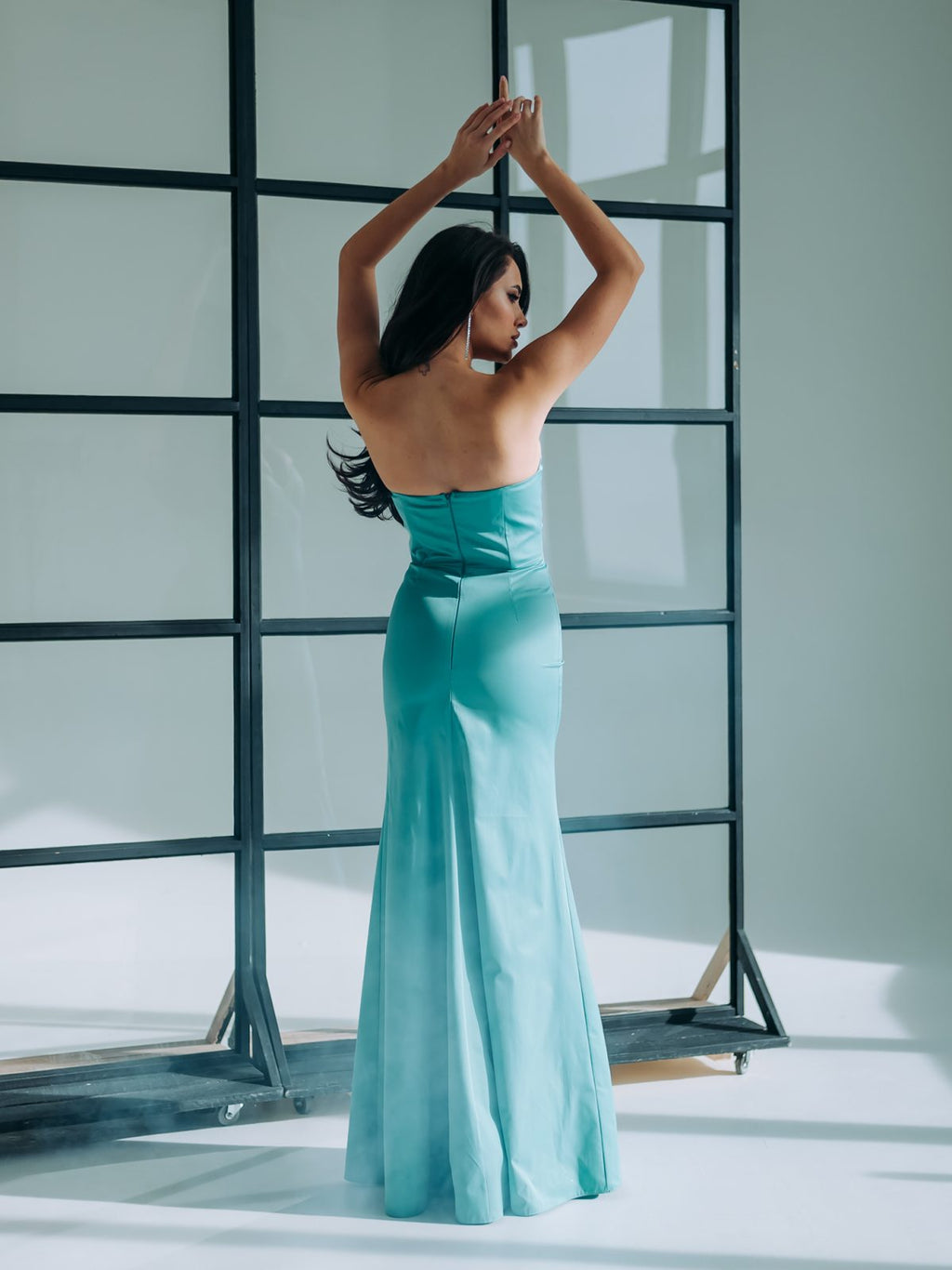 Black Tie Corset Gown For Weddings, Galas & Formal Evening Events UK