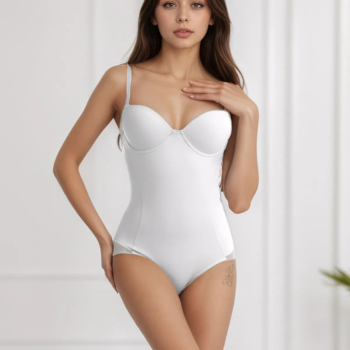 Naisstoo Women Shapewear Bodysuit for Tummy Control Seamless Body