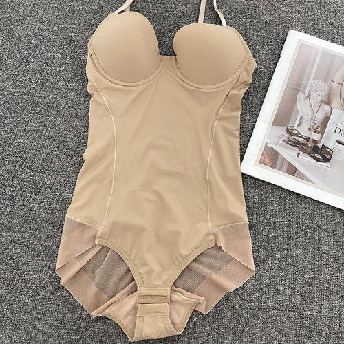Naisstoo Women Shapewear Bodysuit for Tummy Control Seamless Body